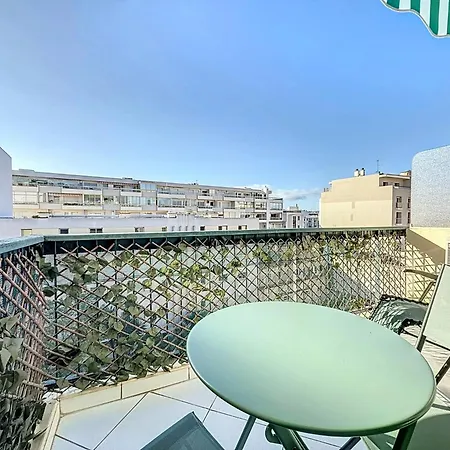 Intuition Avec Terrasse 3min Croisette Апартаменты *
