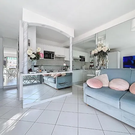 Intuition Avec Terrasse 3min Croisette Apartmán