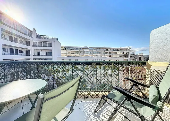 Intuition Avec Terrasse 3min Croisette Apartmán *