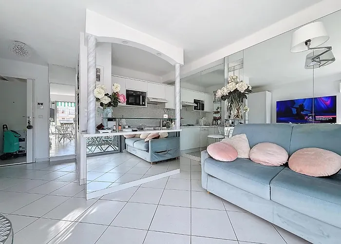 Intuition Avec Terrasse 3min Croisette Apartmán